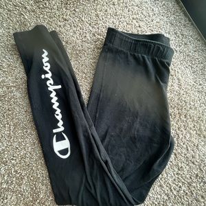 Champion logo leggings